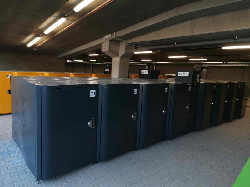 Bike Box - Benešov, parkovací dům