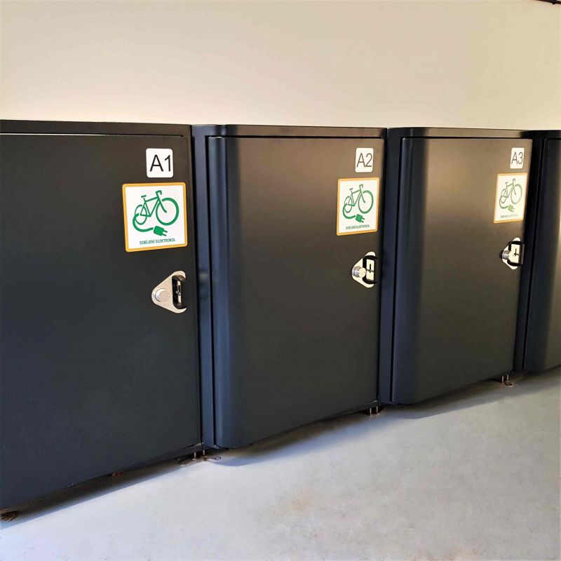 Bike Box - Choceň, terminál v zeleni