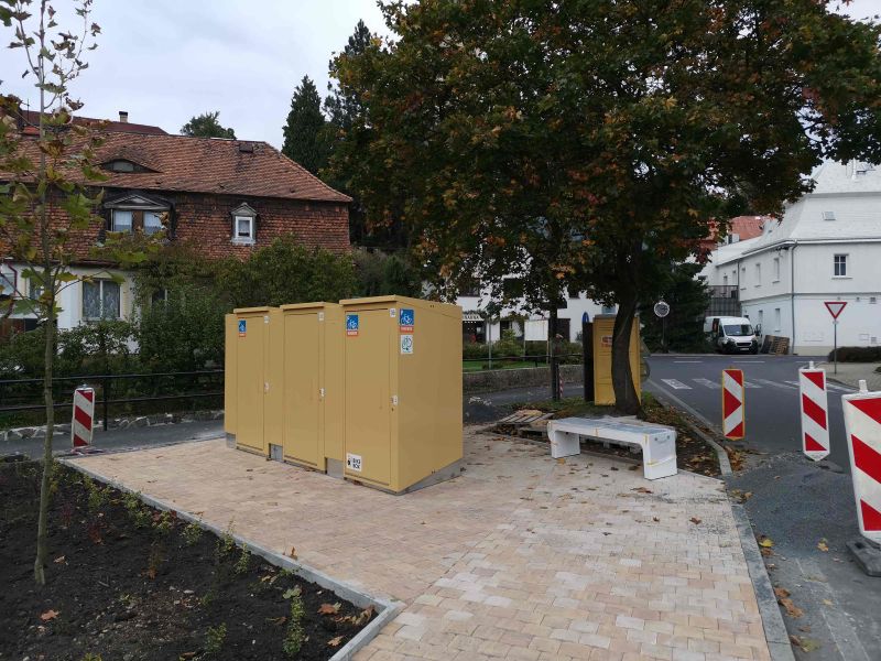 Bike Box - Krásná Lípa, ulice Dittrichova