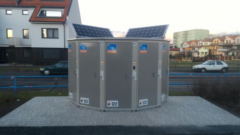 Bike Box - Louny, Autobusové nádraží