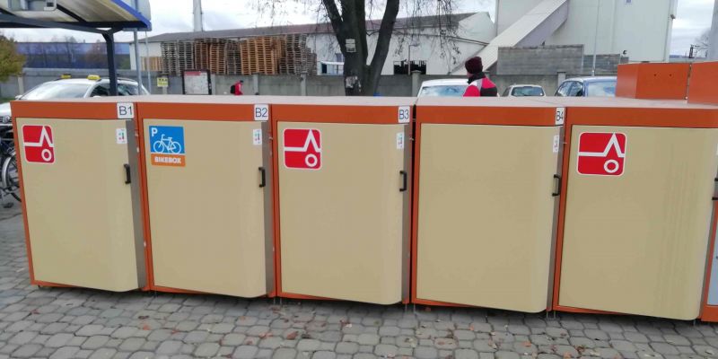 Bike Box - Mohelnice, nádraží
