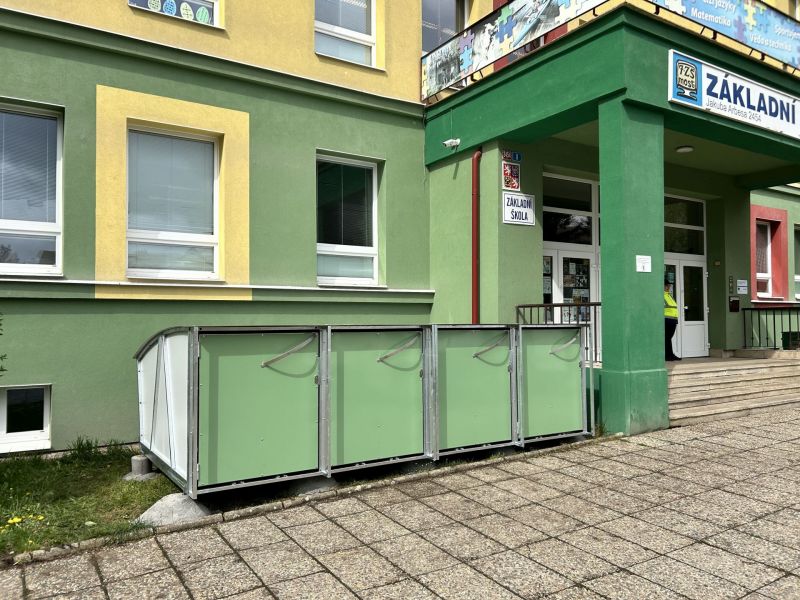 Bike Box - Most, 3. ZŠ Jakuba Arbesa